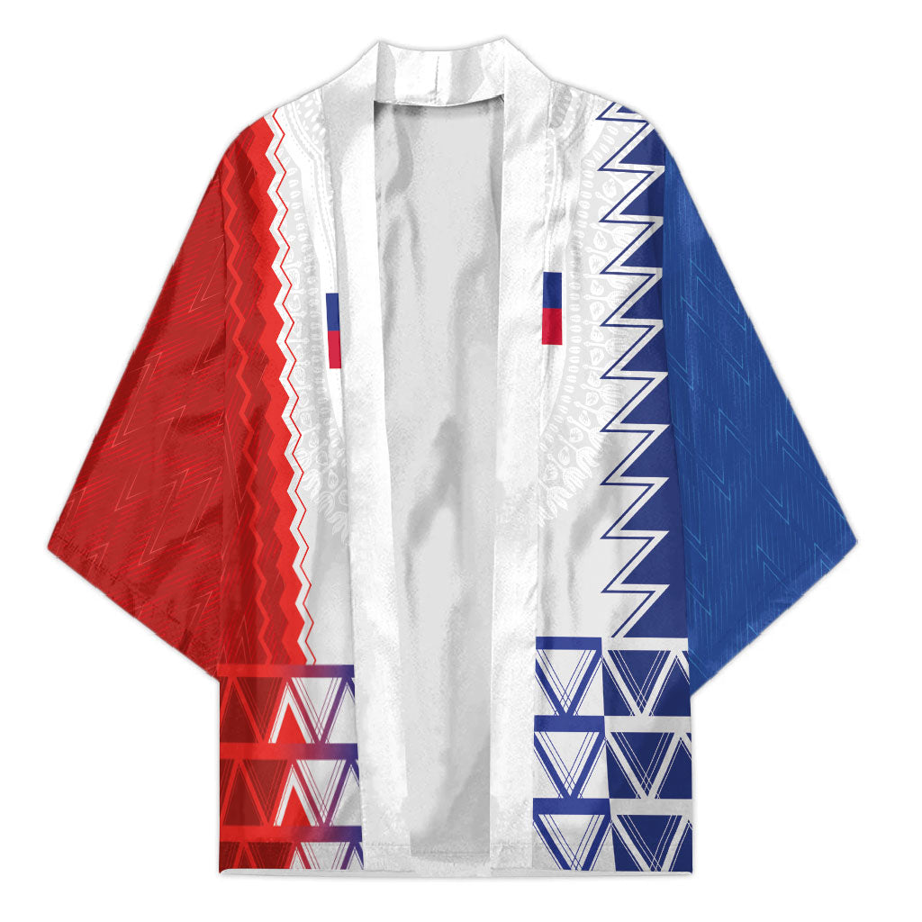 Haiti Football Custom Kimono Tribal African Abstract Graphic