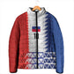 Haiti Football Custom Padded Jacket Tribal African Abstract Graphic