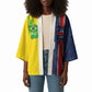 Haiti and Brazil Football Custom Kimono Splash Half Split
