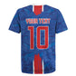 Cabo Verde Custom Rugby Jersey Paint Brush Stroke Shark Pattern Map Design