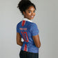 Cabo Verde Custom Women Polo Shirt Paint Brush Stroke Shark Pattern Map Design
