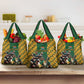 South Africa Rugby Grocery Bag - Springbok Mascot, Players Fighting for Victory