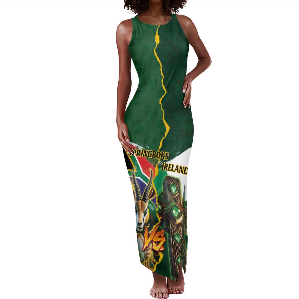 Personalized South Africa Versus Ireland Rugby Tank Maxi Dress ...