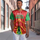 Guyana Cricket Amazon Warriors Custom Baseball Jersey Go Glory-Green Red Gold - African Pride