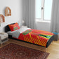 Guyana Cricket Amazon Warriors Bedding Set Go Glory-Green Red Gold - African Pride