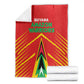 Guyana Cricket Amazon Warriors Blanket Go Glory-Green Red Gold - African Pride