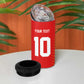 Guyana Cricket Amazon Warriors Custom 4 in 1 Can Cooler Tumbler Go Glory-Green Red Gold - African Pride