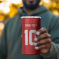 Guyana Cricket Amazon Warriors Custom 4 in 1 Can Cooler Tumbler Go Glory-Green Red Gold - African Pride