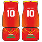 Guyana Cricket Amazon Warriors Car Mats Go Glory-Green Red Gold - African Pride