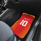 Guyana Cricket Amazon Warriors Car Mats Go Glory-Green Red Gold - African Pride