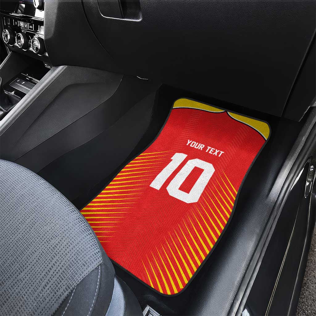 Guyana Cricket Amazon Warriors Car Mats Go Glory-Green Red Gold - African Pride