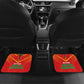 Guyana Cricket Amazon Warriors Car Mats Go Glory-Green Red Gold - African Pride