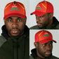 Guyana Cricket Amazon Warriors Classic Cap Go Glory-Green Red Gold - African Pride