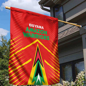 Guyana Cricket Amazon Warriors Garden Flag Go Glory-Green Red Gold - African Pride