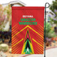 Guyana Cricket Amazon Warriors Garden Flag Go Glory-Green Red Gold - African Pride