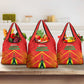 Guyana Cricket Amazon Warriors Grocery Bag Go Glory-Green Red Gold - African Pride
