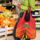 Guyana Cricket Amazon Warriors Grocery Bag Go Glory-Green Red Gold - African Pride