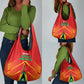 Guyana Cricket Amazon Warriors Grocery Bag Go Glory-Green Red Gold - African Pride