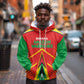 Guyana Cricket Amazon Warriors Custom Hoodie Go Glory-Green Red Gold - African Pride