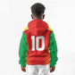 Guyana Cricket Amazon Warriors Custom Kid Hoodie Go Glory-Green Red Gold - African Pride