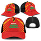 Guyana Cricket Amazon Warriors Mesh Trucker Cap Go Glory-Green Red Gold - African Pride