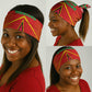 Guyana Cricket Amazon Warriors Neck Gaiter Go Glory-Green Red Gold - African Pride