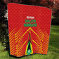Guyana Cricket Amazon Warriors Quilt Go Glory-Green Red Gold - African Pride