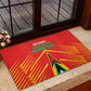 Guyana Cricket Amazon Warriors Rubber Doormat Go Glory-Green Red Gold - African Pride
