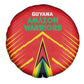 Guyana Cricket Amazon Warriors Spare Tire Cover Go Glory-Green Red Gold - African Pride