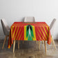 Guyana Cricket Amazon Warriors Tablecloth Go Glory-Green Red Gold - African Pride