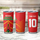 Guyana Cricket Amazon Warriors Custom Tumbler Cup Go Glory-Green Red Gold - African Pride