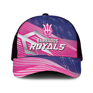 Barbados Cricket Royals Baseball Net Cap Trident Symbol-Sporty Style - African Pride