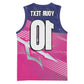 Custom Barbados Cricket Royals Basketball Jersey Trident Symbol-Sporty Style - African Pride