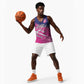 Custom Barbados Cricket Royals Basketball Jersey Trident Symbol-Sporty Style - African Pride
