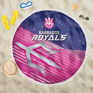 Barbados Cricket Royals Beach Blanket Trident Symbol-Sporty Style - African Pride