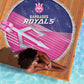 Barbados Cricket Royals Beach Blanket Trident Symbol-Sporty Style - African Pride
