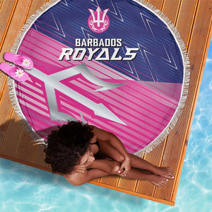 Barbados Cricket Royals Beach Blanket Trident Symbol-Sporty Style - African Pride