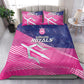 Barbados Cricket Royals Bedding Set Trident Symbol-Sporty Style - African Pride