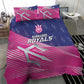 Barbados Cricket Royals Bedding Set Trident Symbol-Sporty Style - African Pride