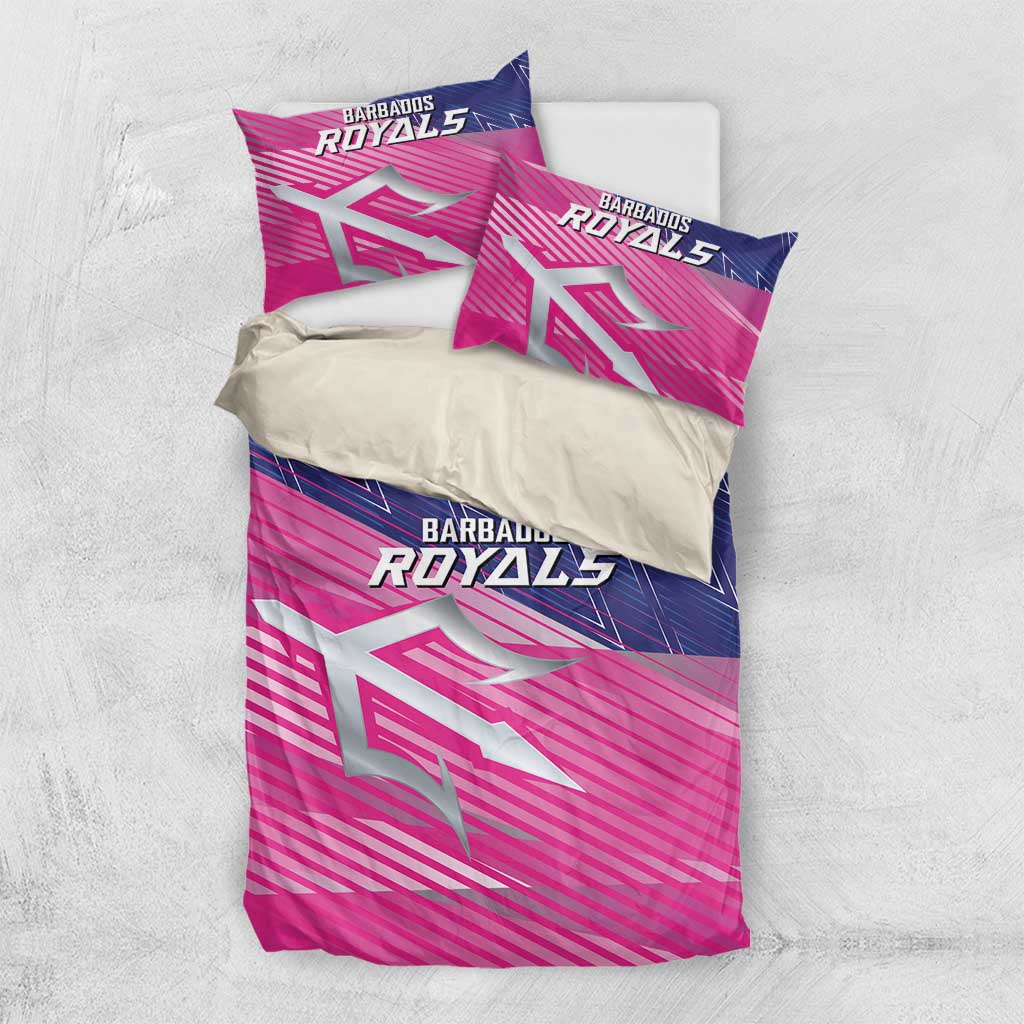 Barbados Cricket Royals Bedding Set Trident Symbol-Sporty Style - African Pride