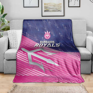 Barbados Cricket Royals Blanket Trident Symbol-Sporty Style - African Pride