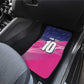 Barbados Cricket Royals Car Mats Trident Symbol-Sporty Style - African Pride