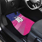 Barbados Cricket Royals Car Mats Trident Symbol-Sporty Style - African Pride