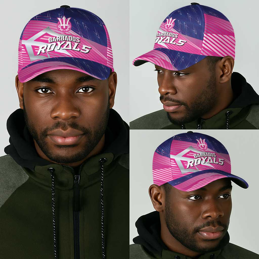 Barbados Cricket Royals Classic Cap Trident Symbol-Sporty Style - African Pride