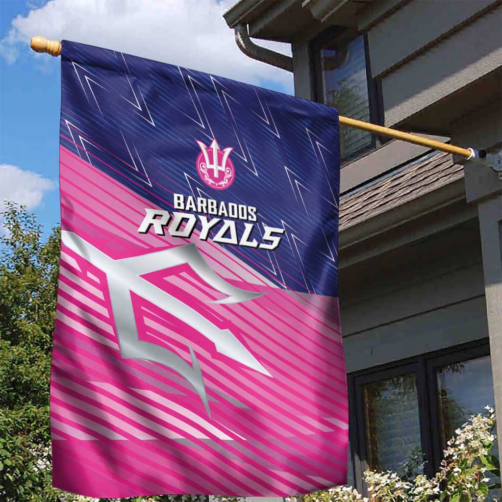 Barbados Cricket Royals Garden Flag Trident Symbol-Sporty Style - African Pride