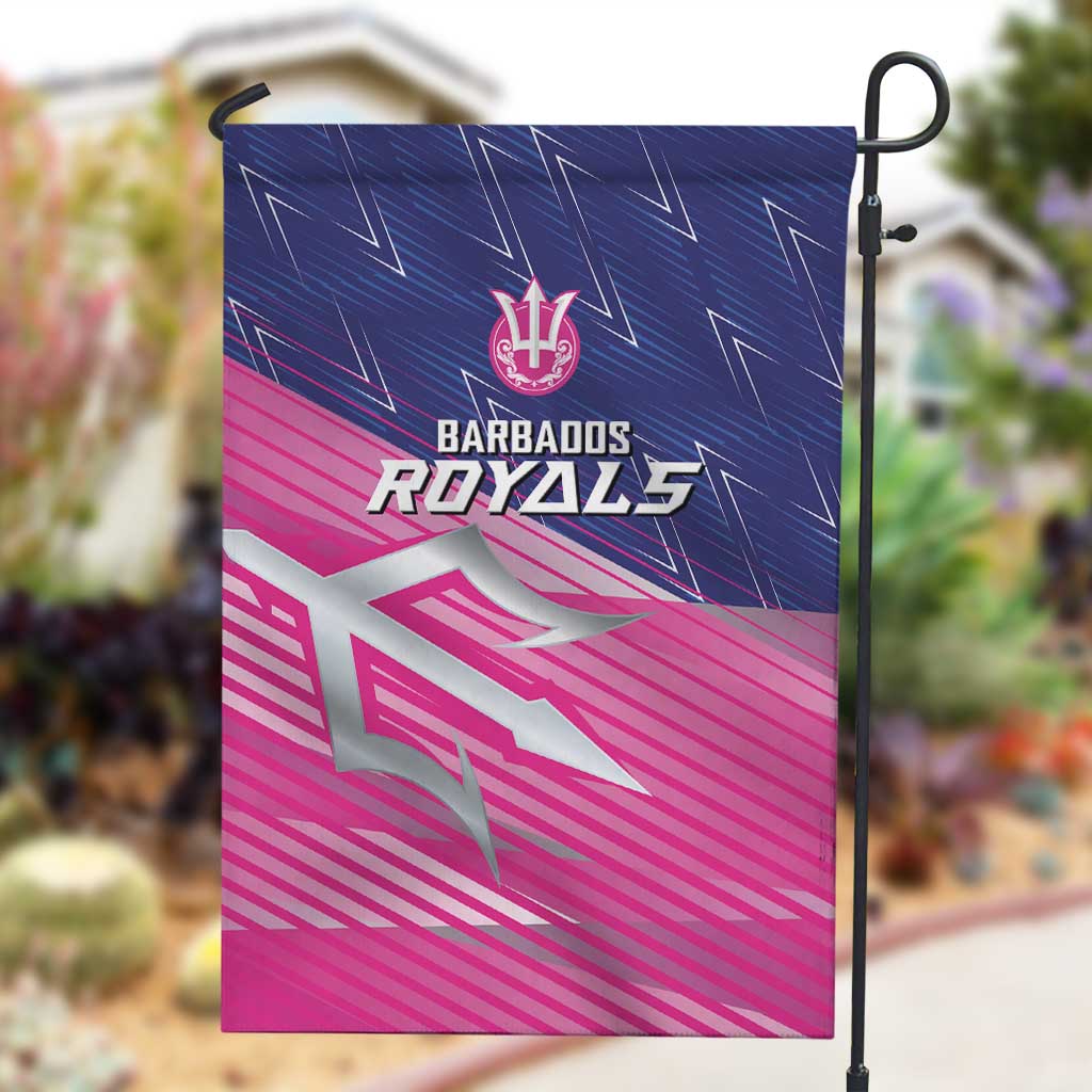 Barbados Cricket Royals Garden Flag Trident Symbol-Sporty Style - African Pride