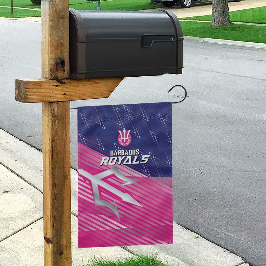 Barbados Cricket Royals Garden Flag Trident Symbol-Sporty Style - African Pride