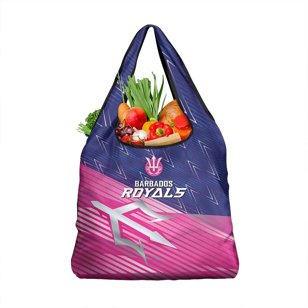 Barbados Cricket Royals Grocery Bag Trident Symbol-Sporty Style - African Pride