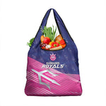 Barbados Cricket Royals Grocery Bag Trident Symbol-Sporty Style - African Pride