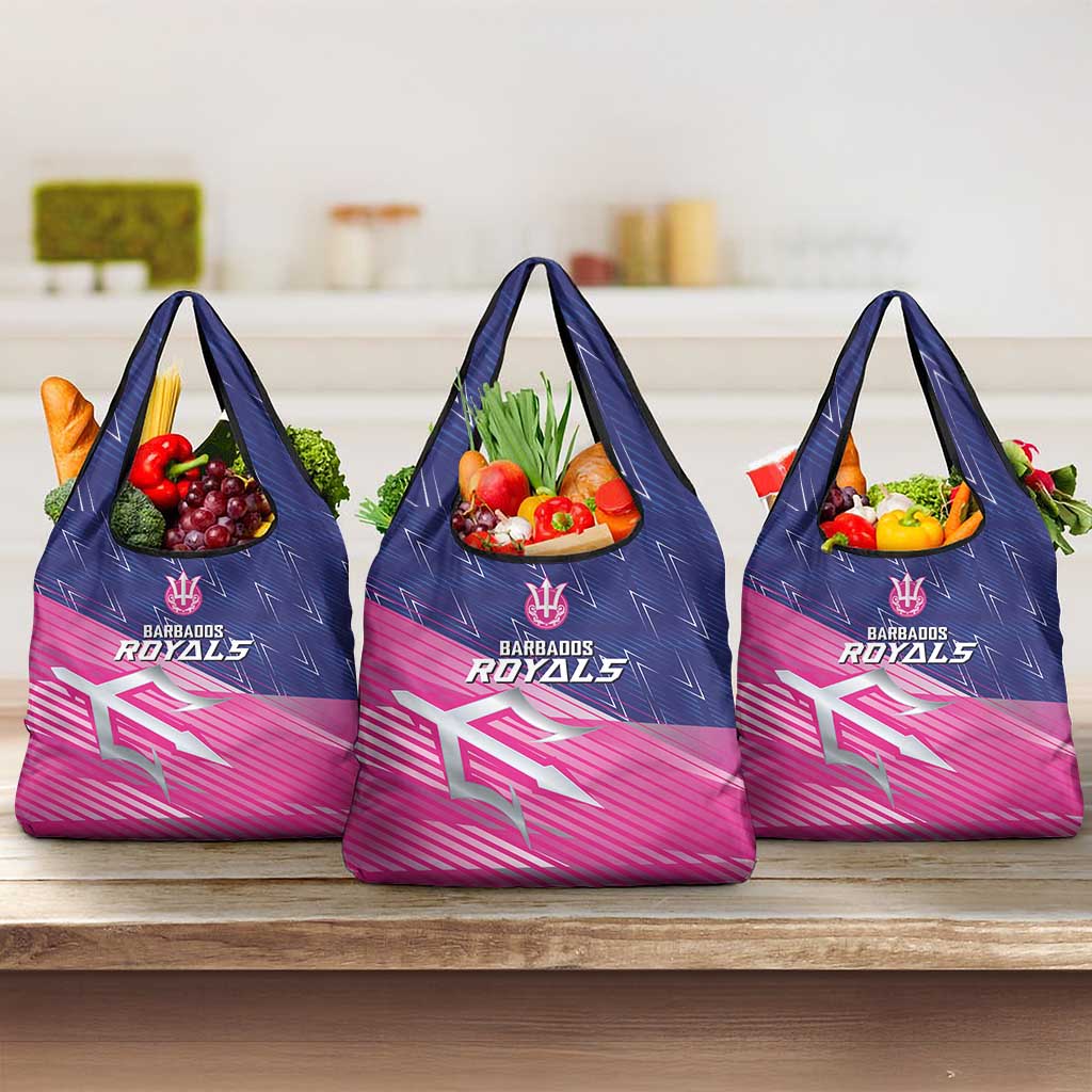 Barbados Cricket Royals Grocery Bag Trident Symbol-Sporty Style - African Pride